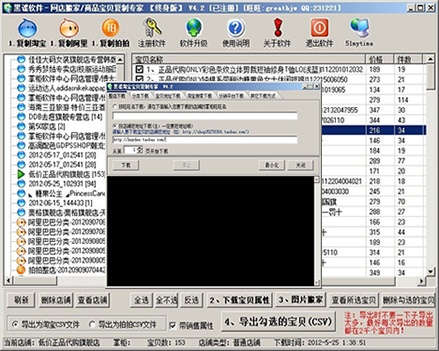 黑谍宝贝复制专家软件界面